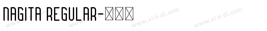 Nagita Regular字体转换